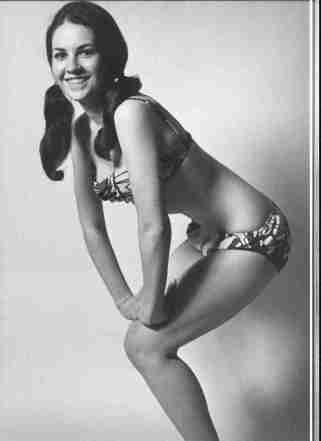 Carol Bathing Suit Pose