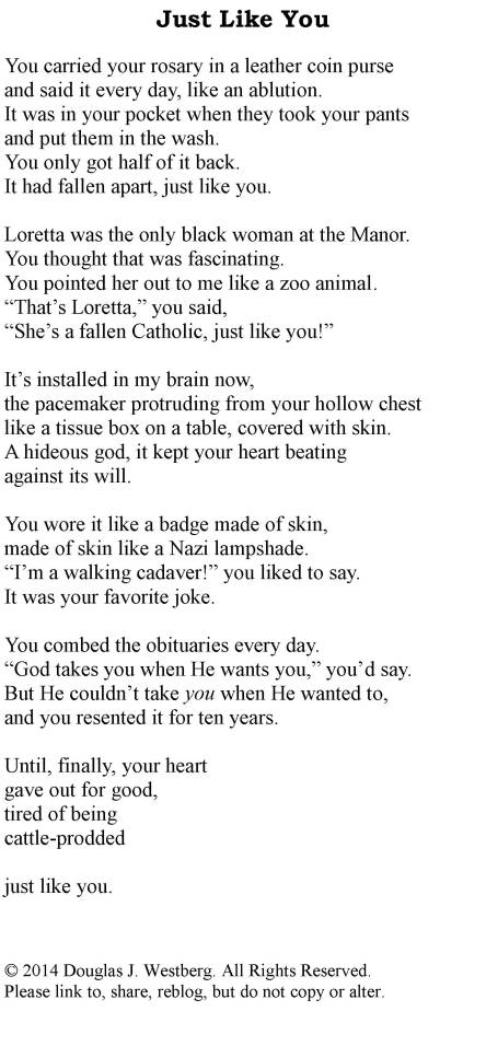 New Poem: Just Like You