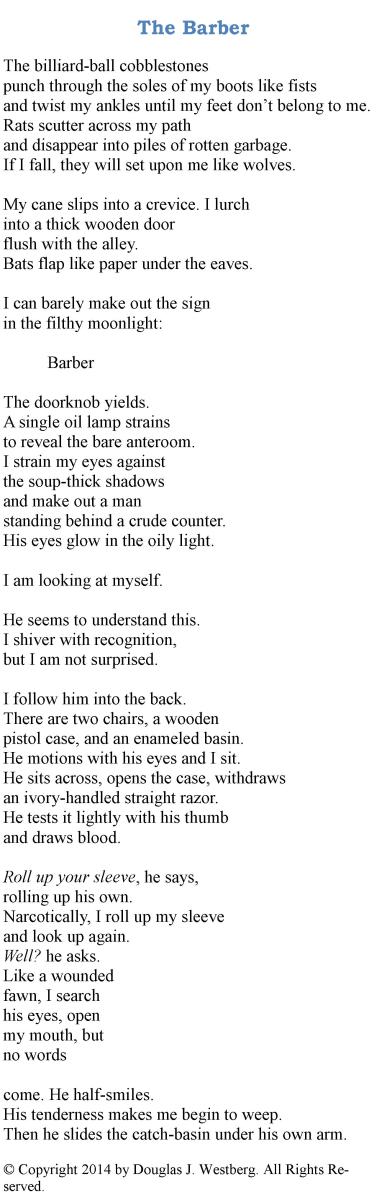 Poem: The Barber