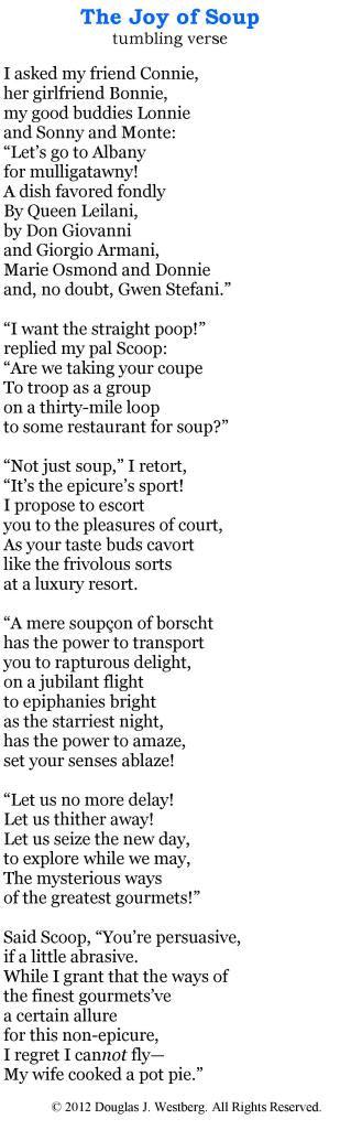 Poem: The Joy of Soup