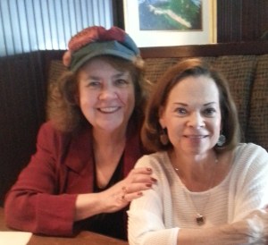 Carol (l) and bff Donna Haub